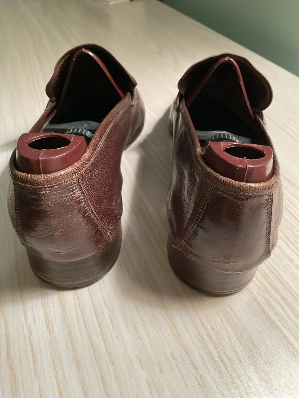 Beltrami Brown Leather Loafers